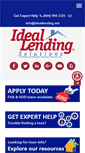 Mobile Screenshot of ideallending.net